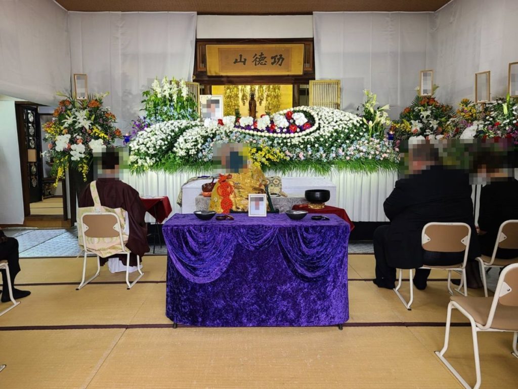 大阪市　東住吉区　正圓寺で寺院葬　家族葬